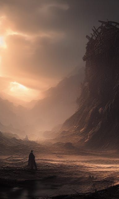 Ranni Elden Ring: Post-Apocalyptic Concept Art