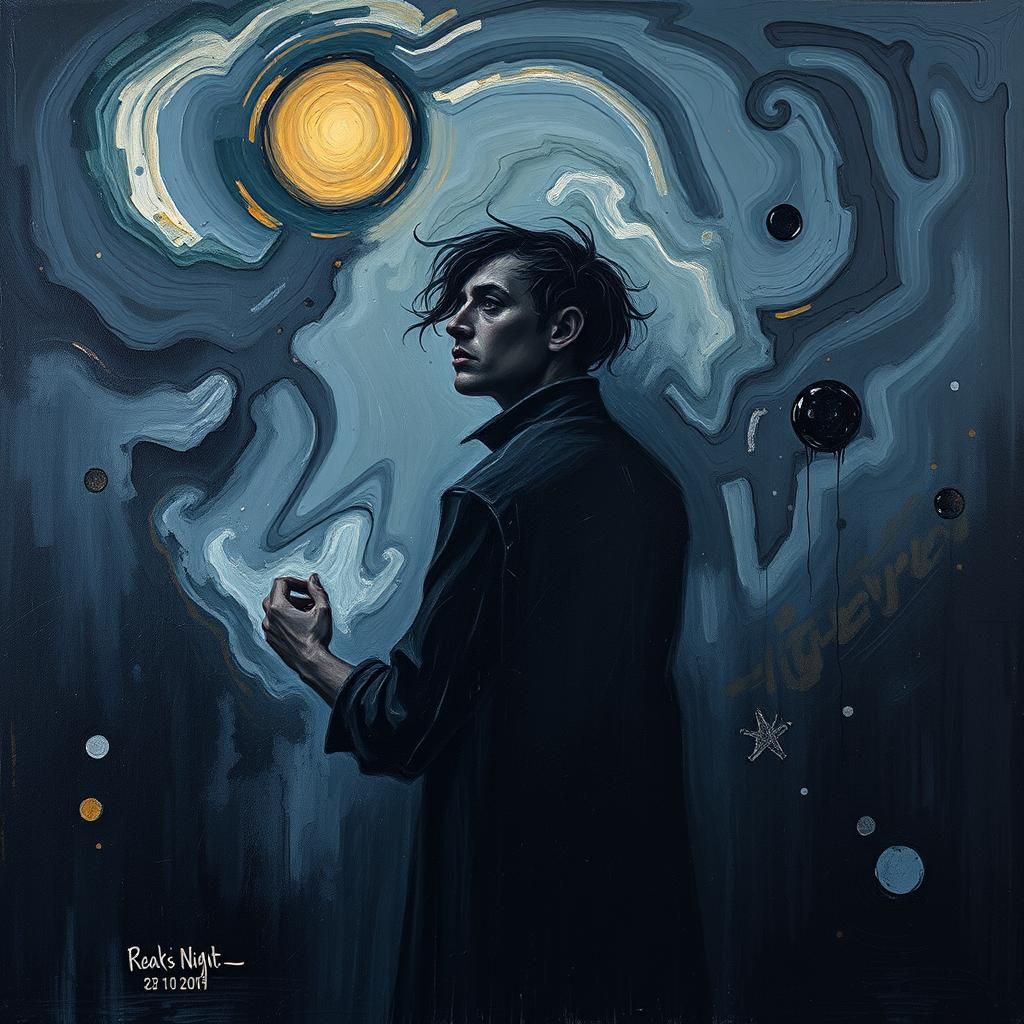 Sleeplessness: An Expressionist Painting of Insomnia