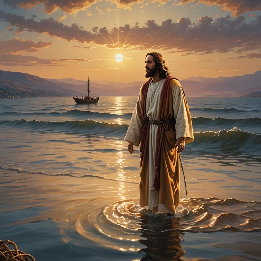 Jesus Calls Peter on the Sea of Galilee