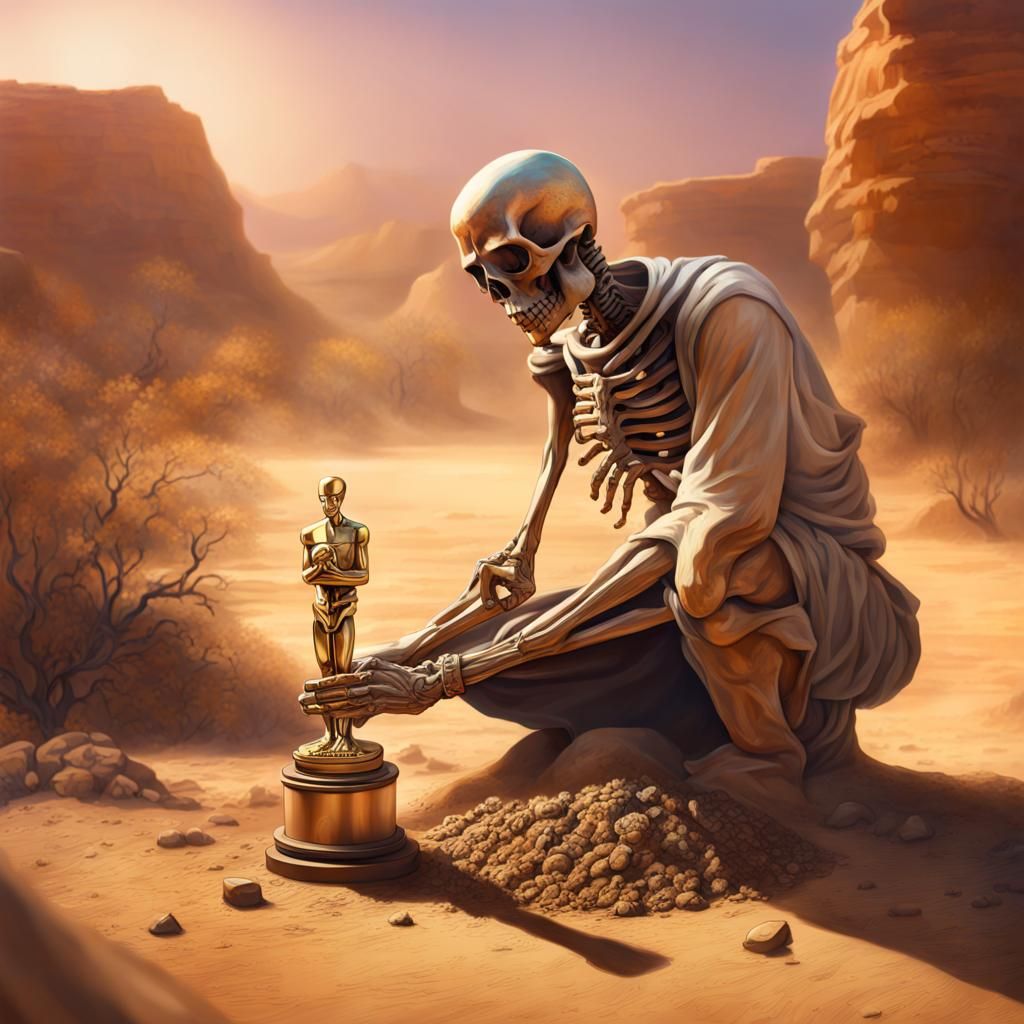 Archeologist Unearths Academy Award in Desert