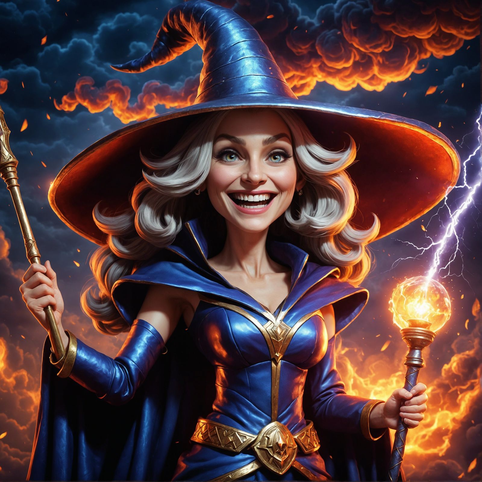 Female wizard