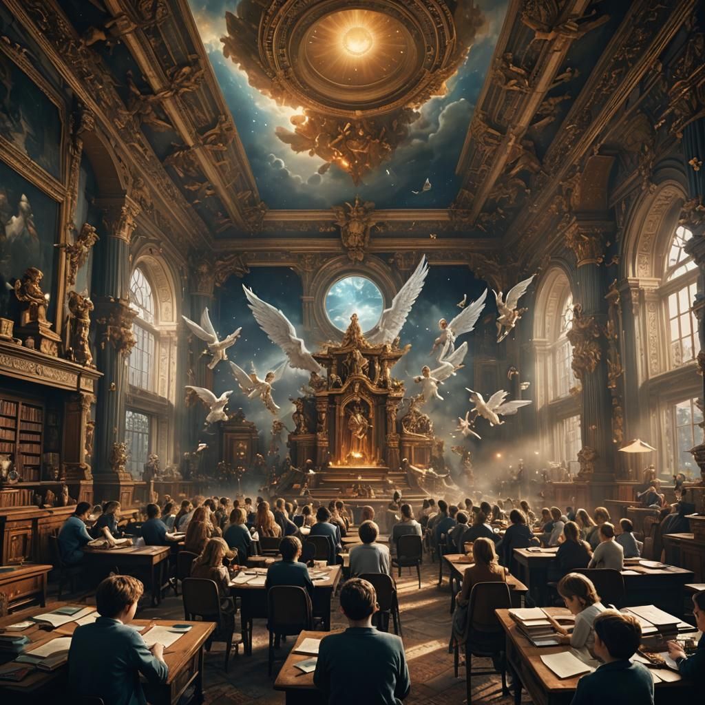 Angelic Teachers in a Metaphorical Classroom