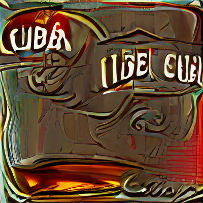 Vibrant Cuban Street Scene with Classic Cars