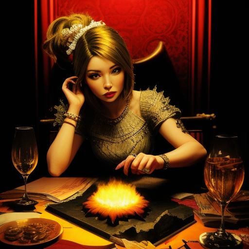 Captivating Beauty in Vibrant Colors