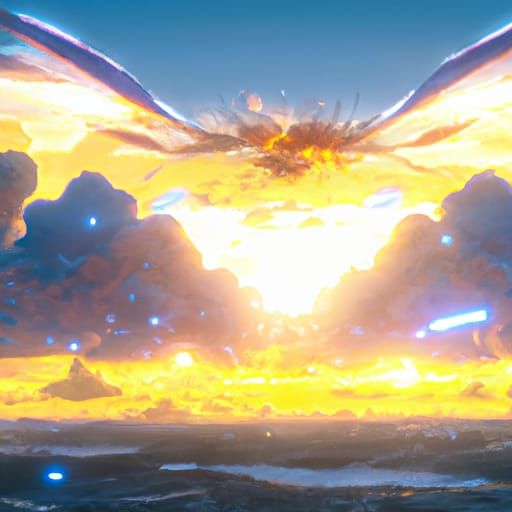 Angels and Demons Last Battle in Anime Style