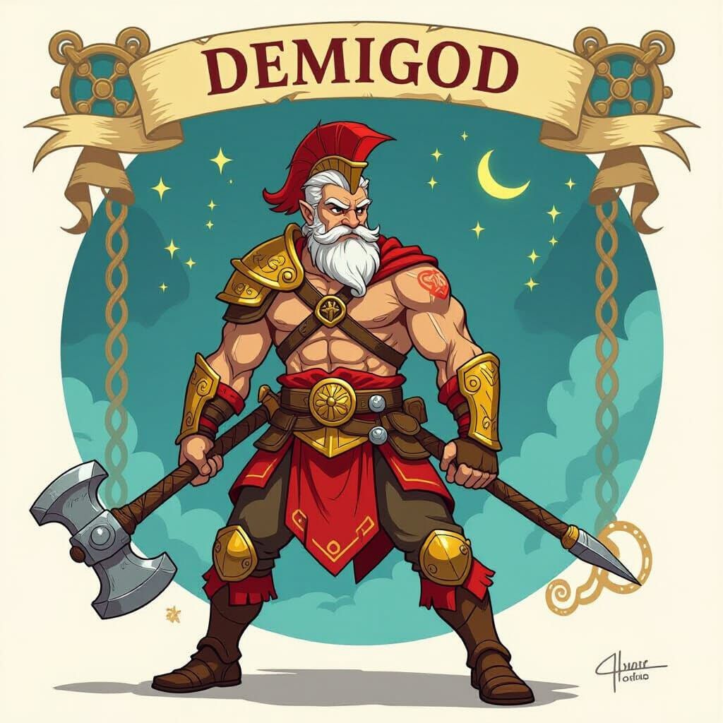 Hephaestus's Demigod Son