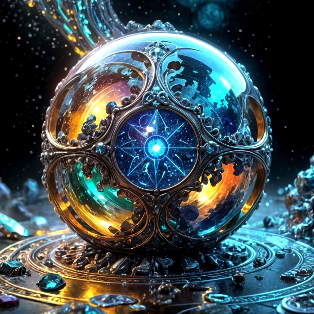 Ethereal Arcane Orb of Cosmic Power