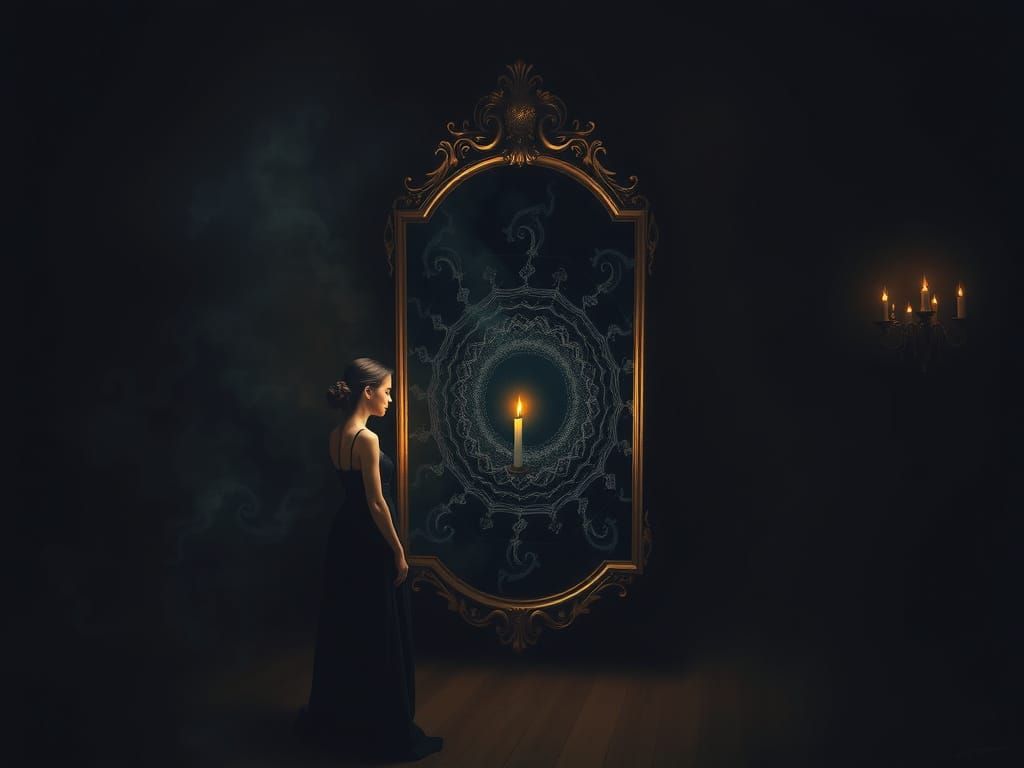 Fractal Dreamscape in Smoky Ambiance