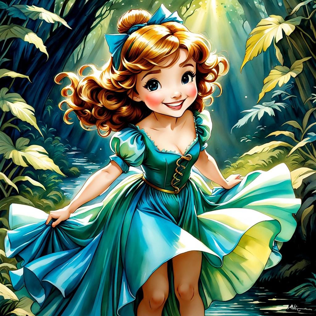 Cute Chibi Wendy Darling