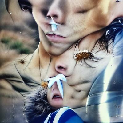 Illustration of a Person Coughing