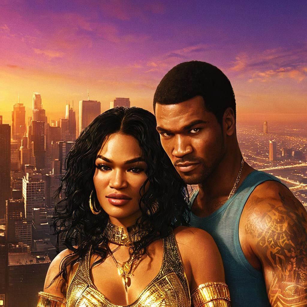 GTA Style Loading Screen: Twin Flames at Sunrise