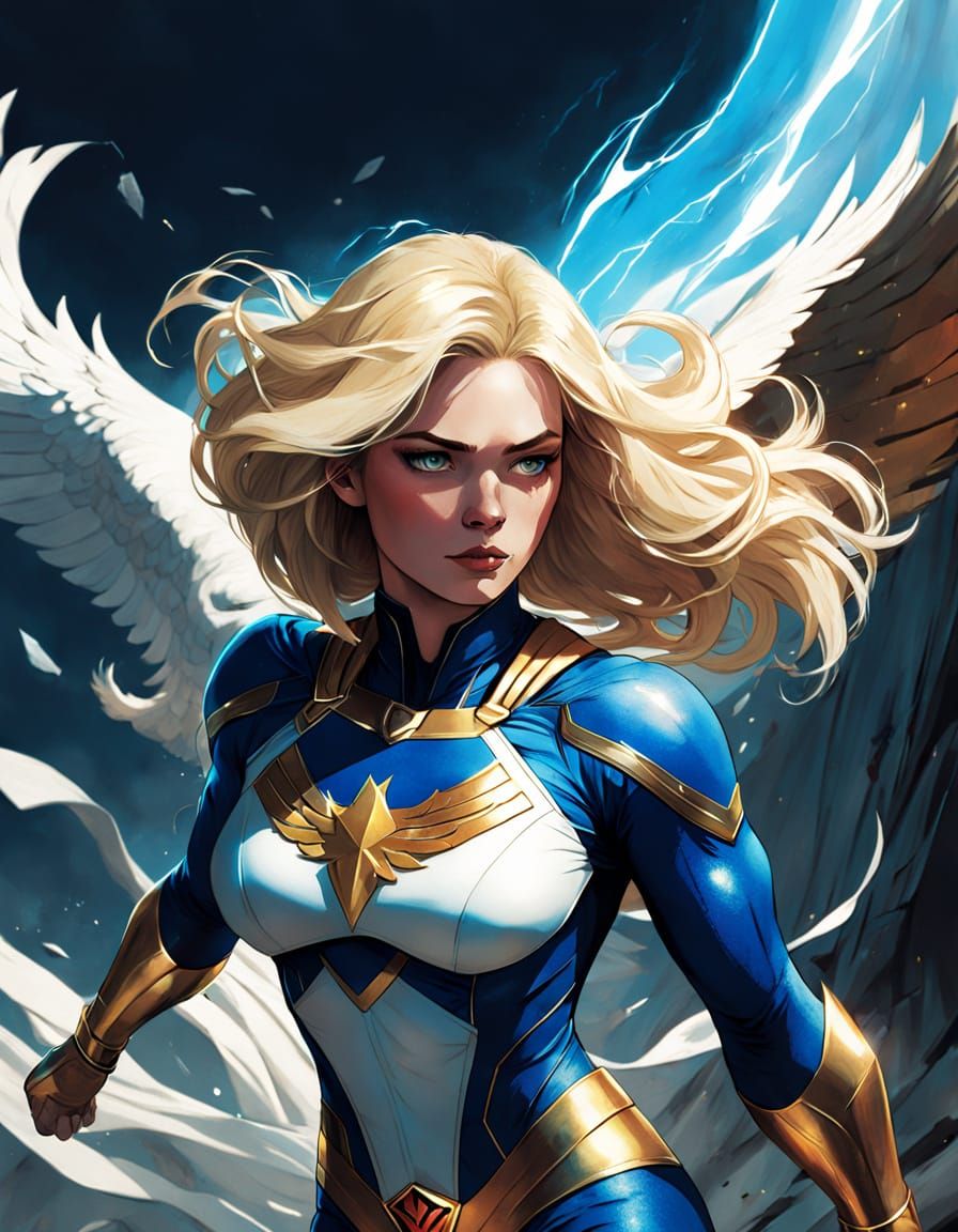 Giorgia Whigham as Power Girl Kara Zor-L, DC's Kryptonian Su...