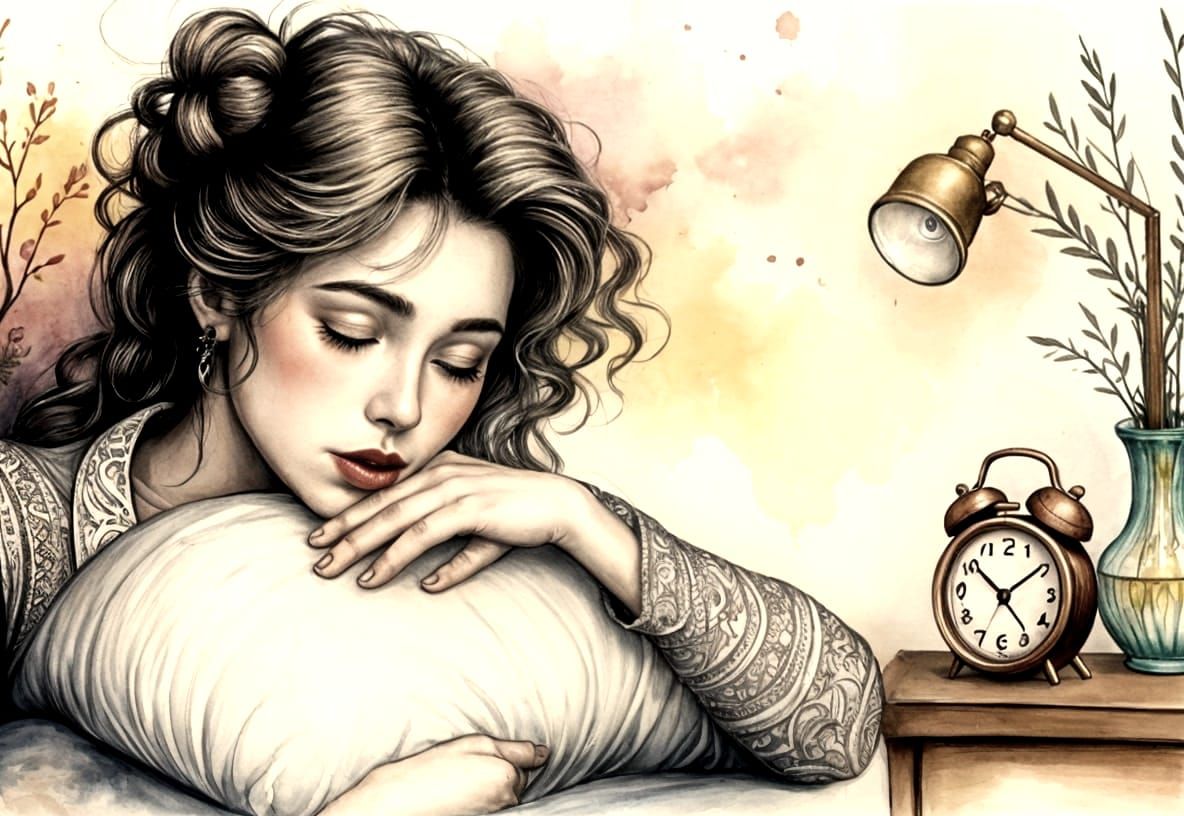 Woman Vs.💤 "The Morning Alarm" ⏰