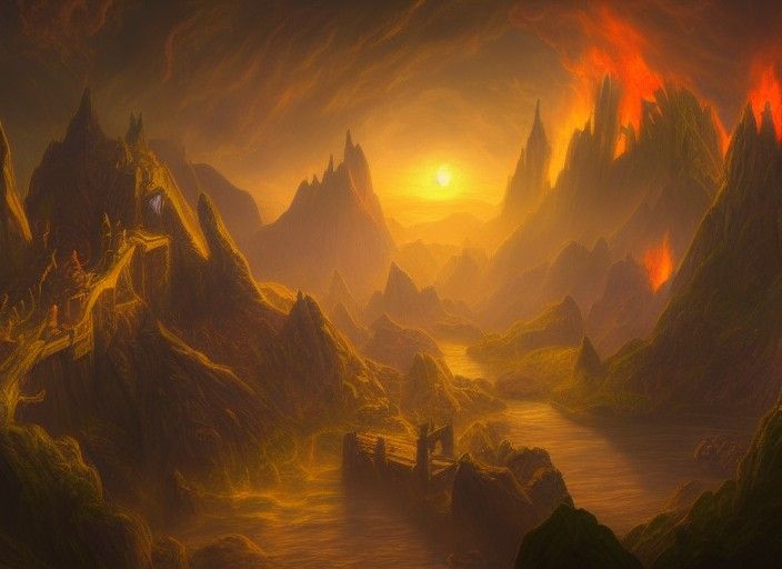 Dungeons and Dragons Surreal Transformation