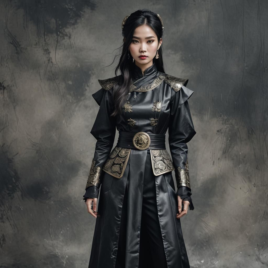 Vietnamese woman costume could be a dark and edgy outfit tha...