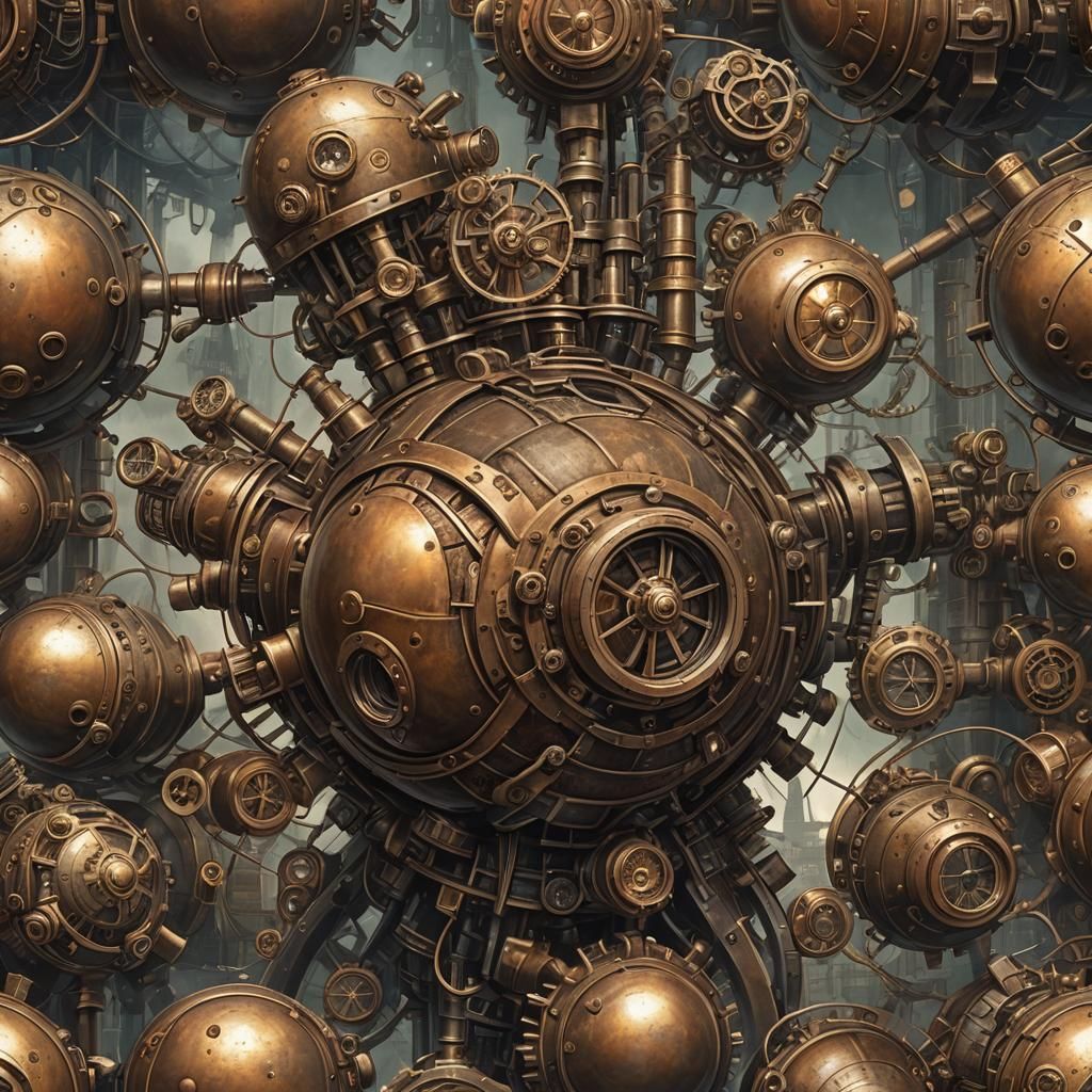 Dystopian Steampunk Bomb Defusal: Suspense Masterpiece