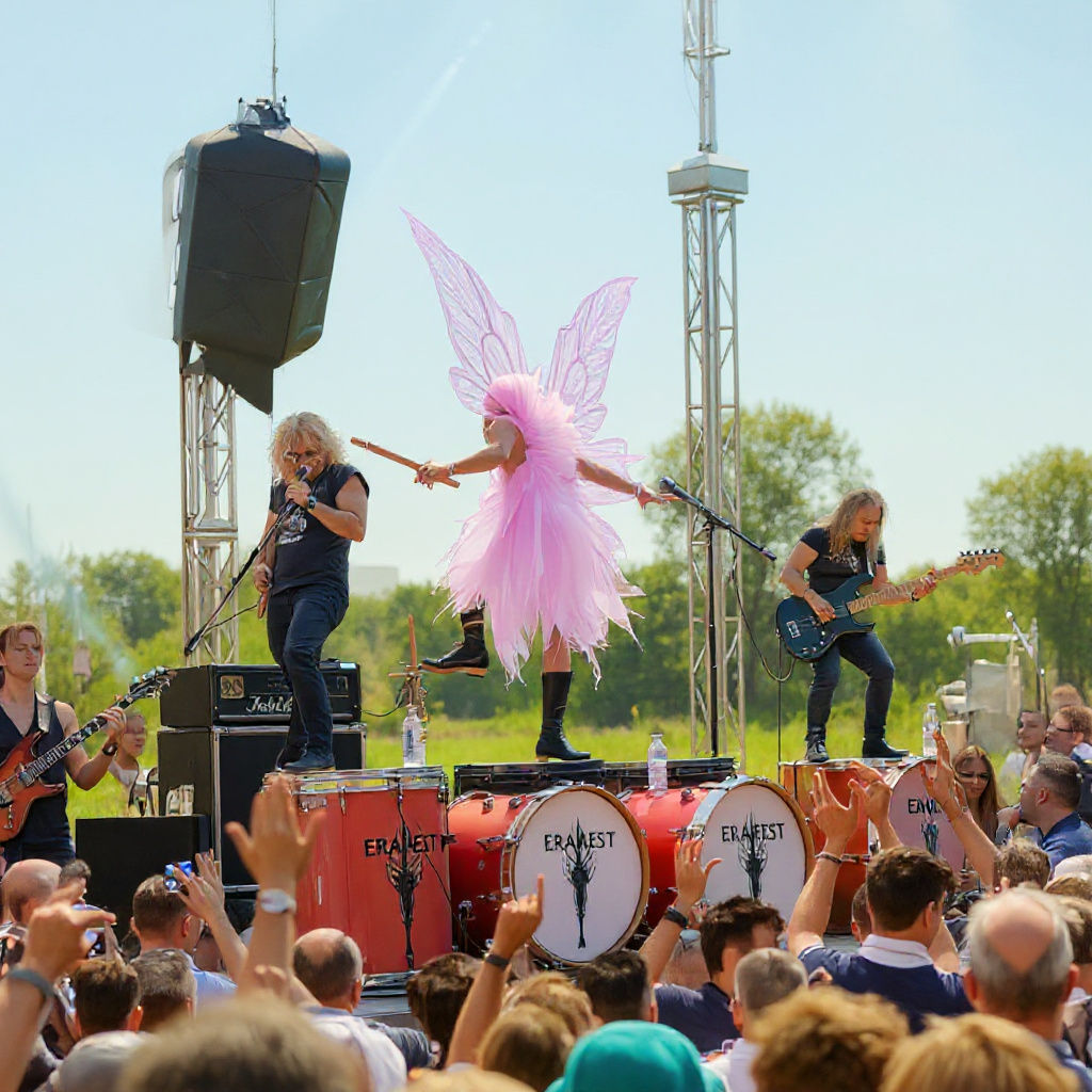 Concert Scene in the Style of Caravaggio