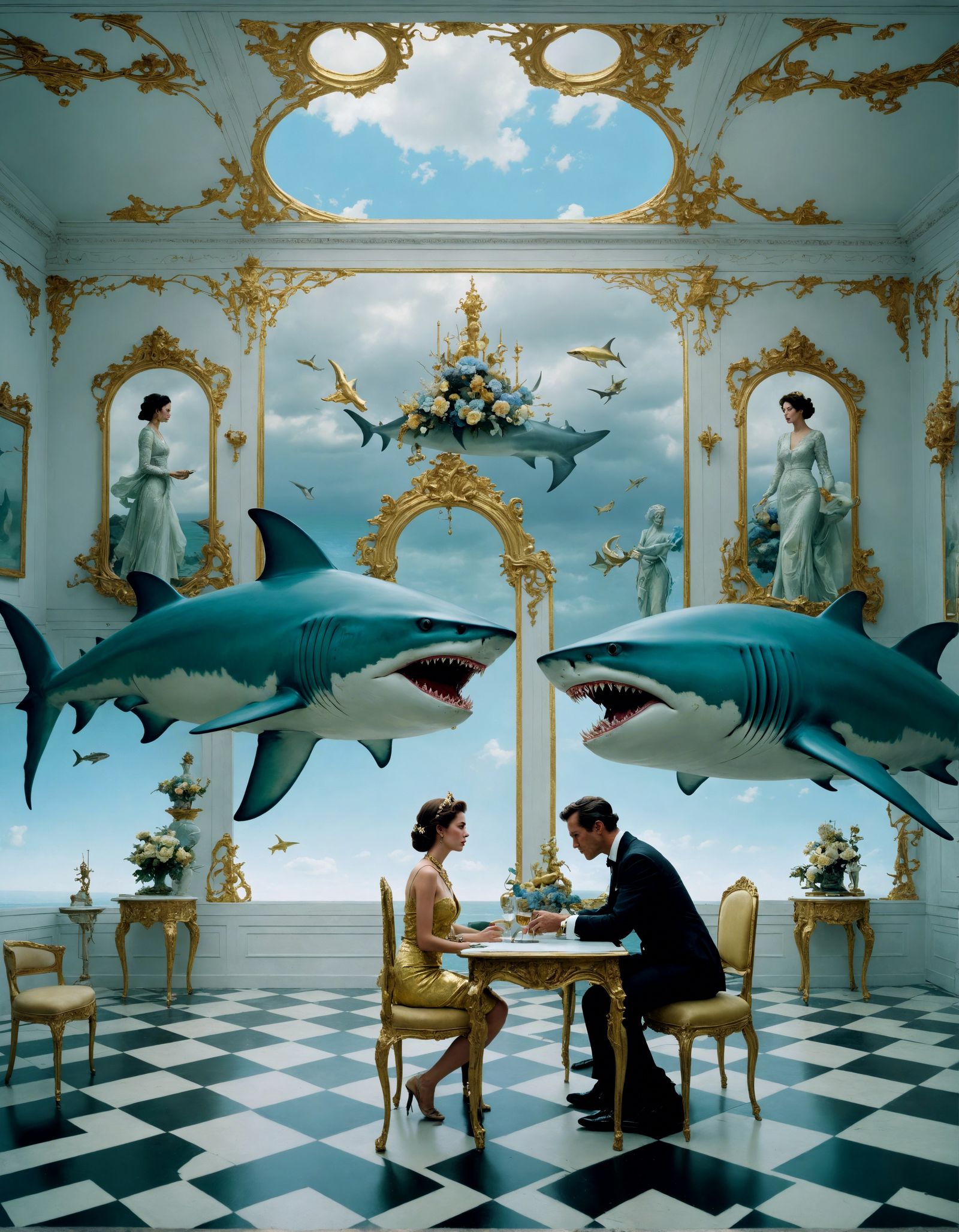 "Honey, I love this restaurant but I am feeling a bit nervou...