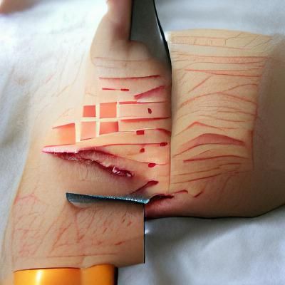 self harm by cutting