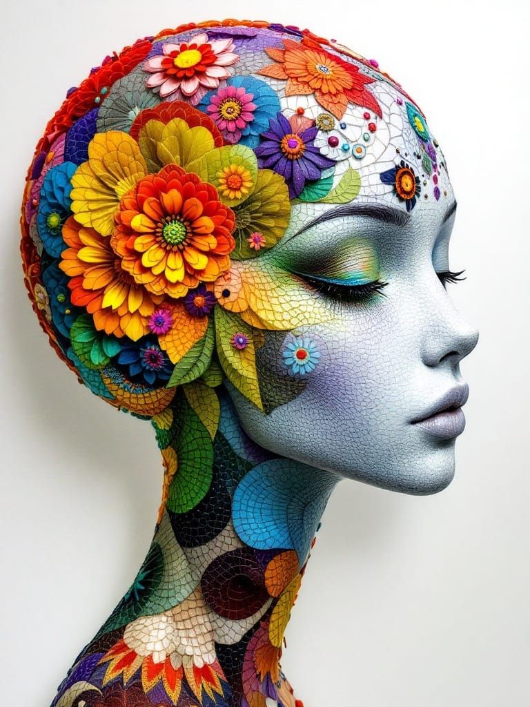 Hydnora and Her Many Tiny Quilted Maple Heads