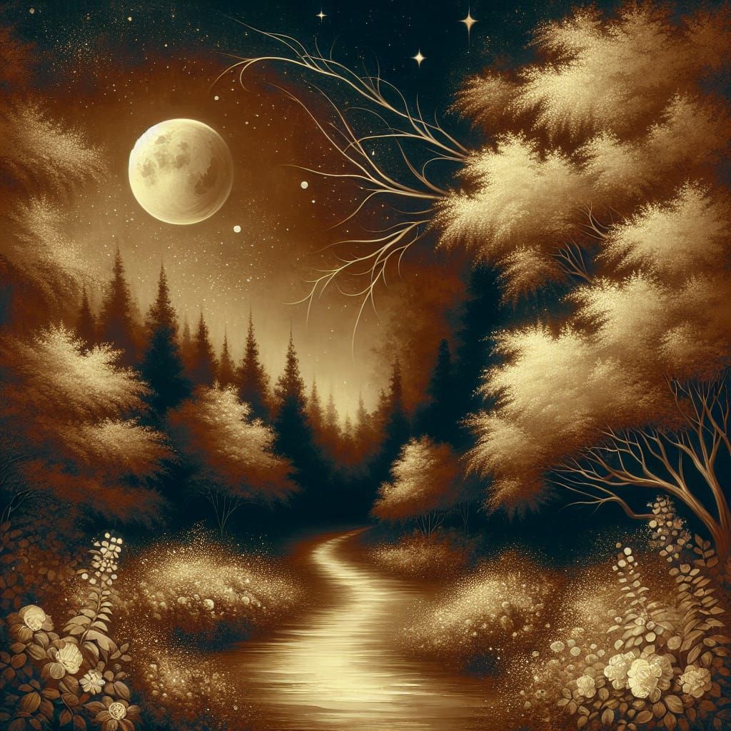 Enchanted Path to a Celestial Realm