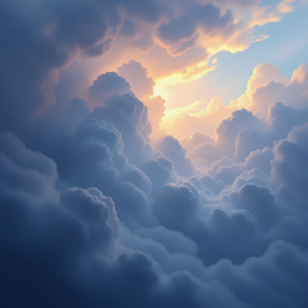 Impressive Ethereal Storm With Soft Glowing Light