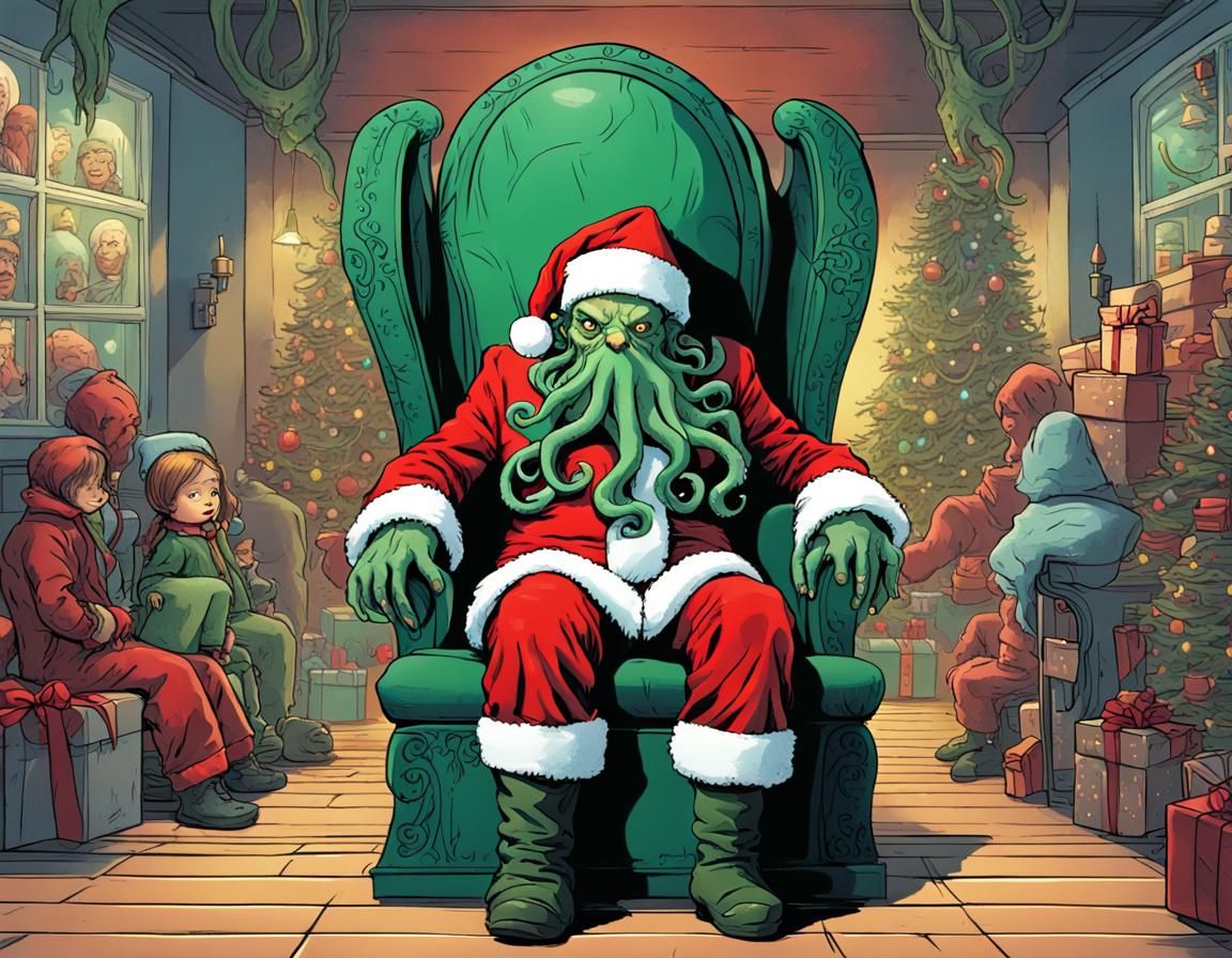 No one wants to sit on his lap