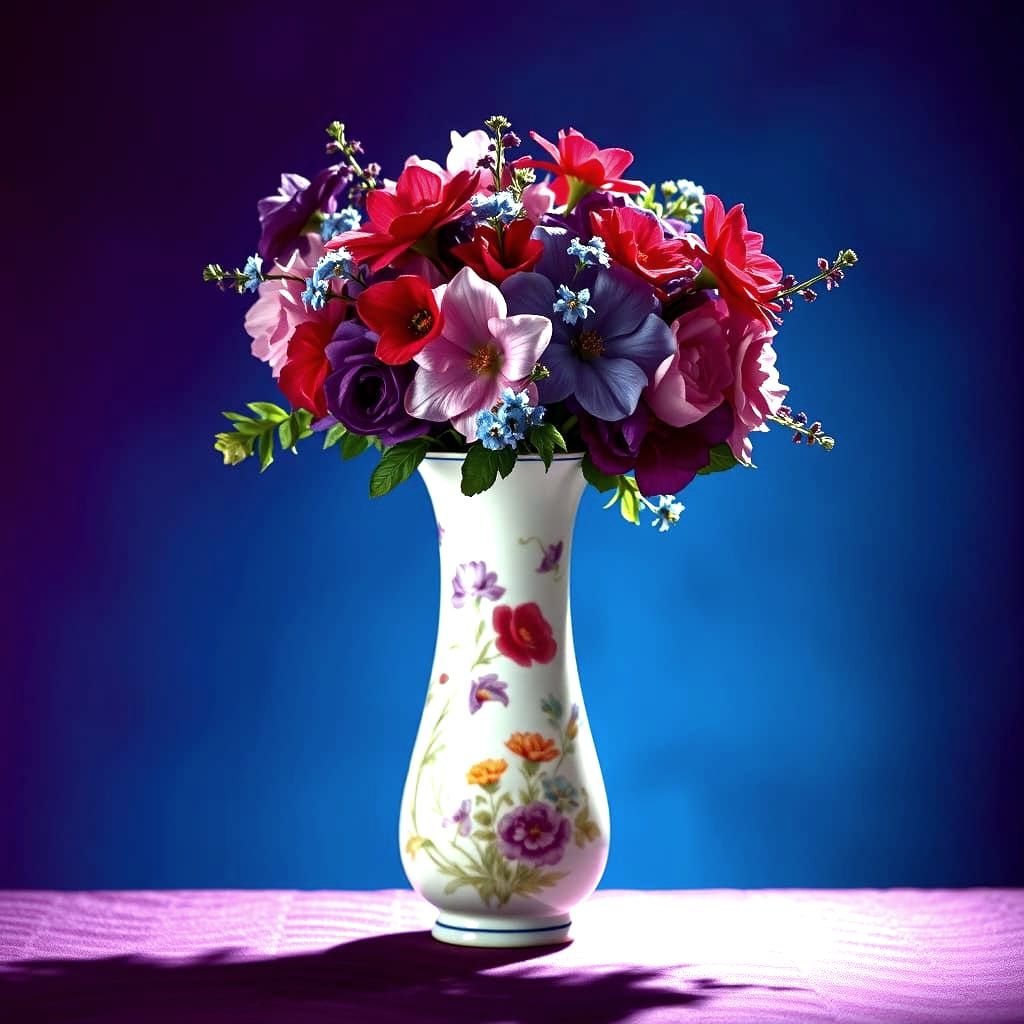 Ethereal Floral Masterpiece in Cinematic Style