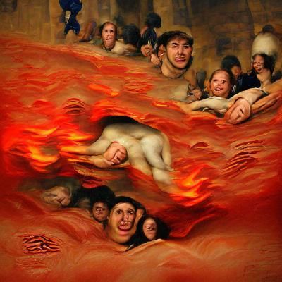 Infernal Landscape: A Vision of Hell