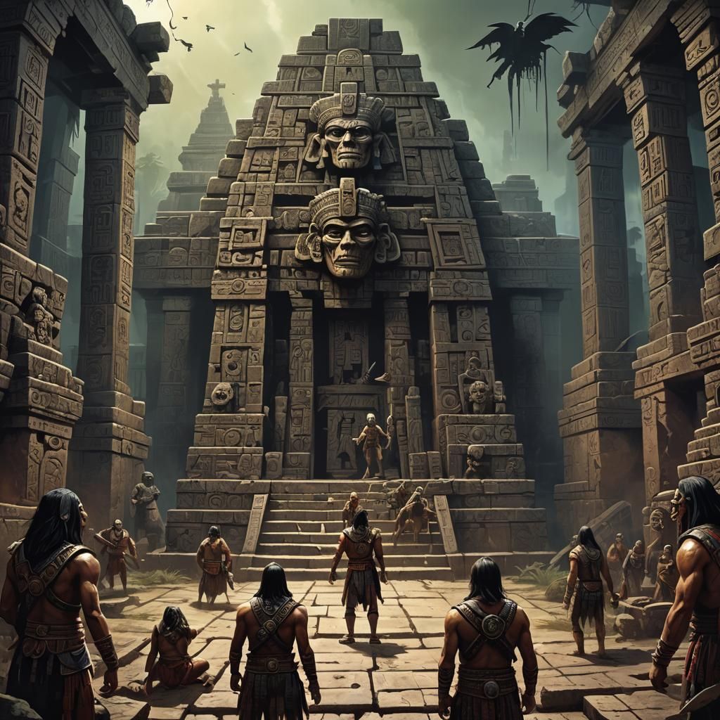 Sinister Aztec Temple Horror