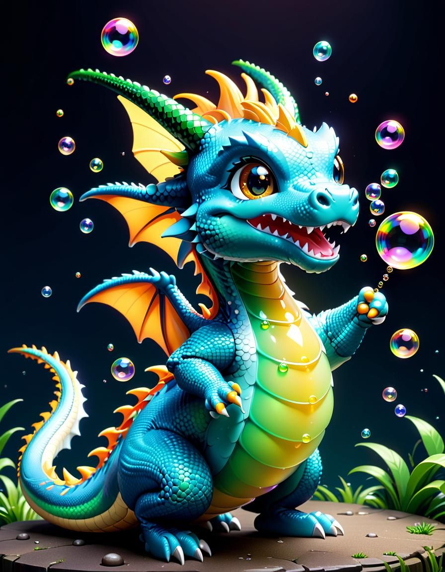 Bubbles the Dragon