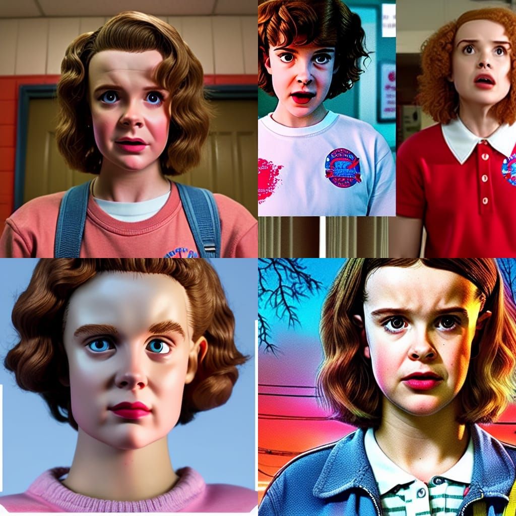 Max Mayfield Portrait from Stranger Things