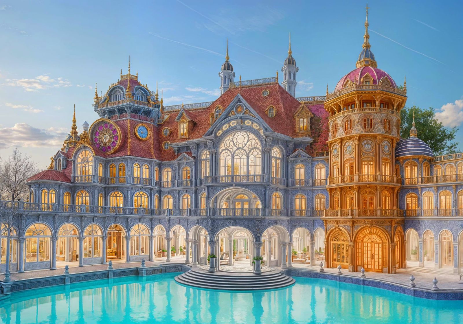 Hyperdetailed Jewel Mansion