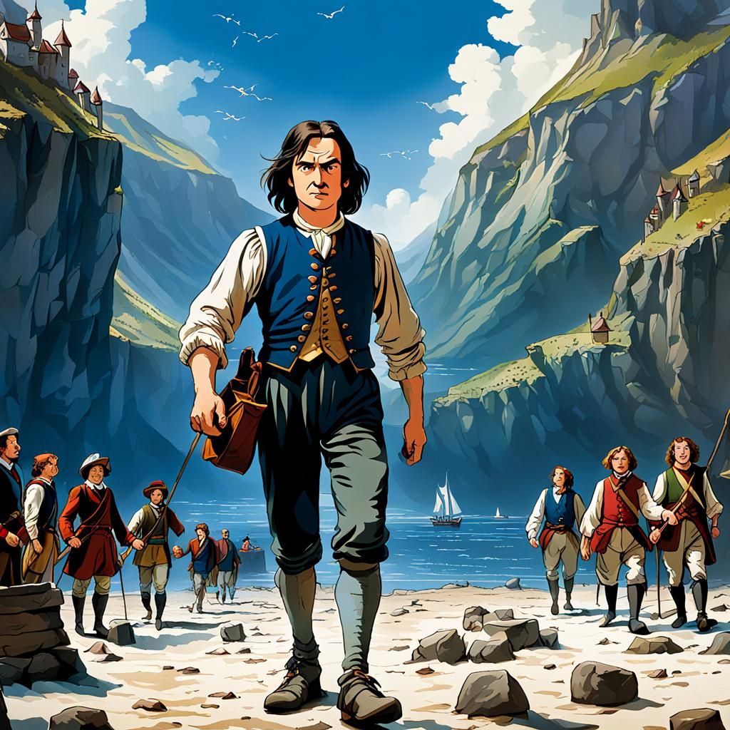 Gulliver's Travels AI Interpretation