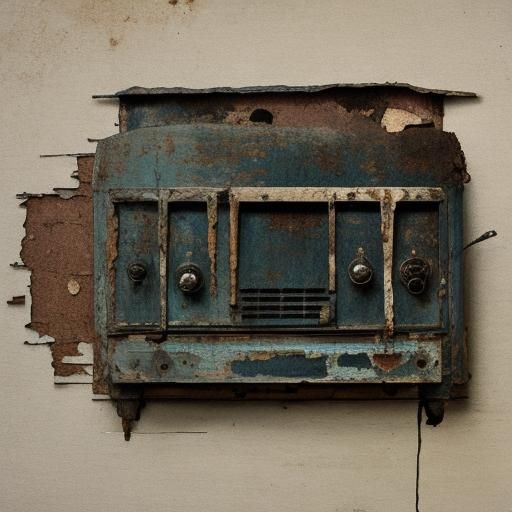 Abstract Image of Deterioration and Decay