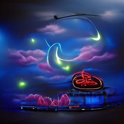 Night Sky Filled with Twinkling Stars