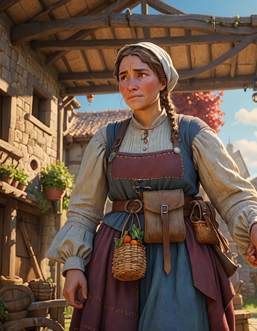 Medieval Peasant Woman