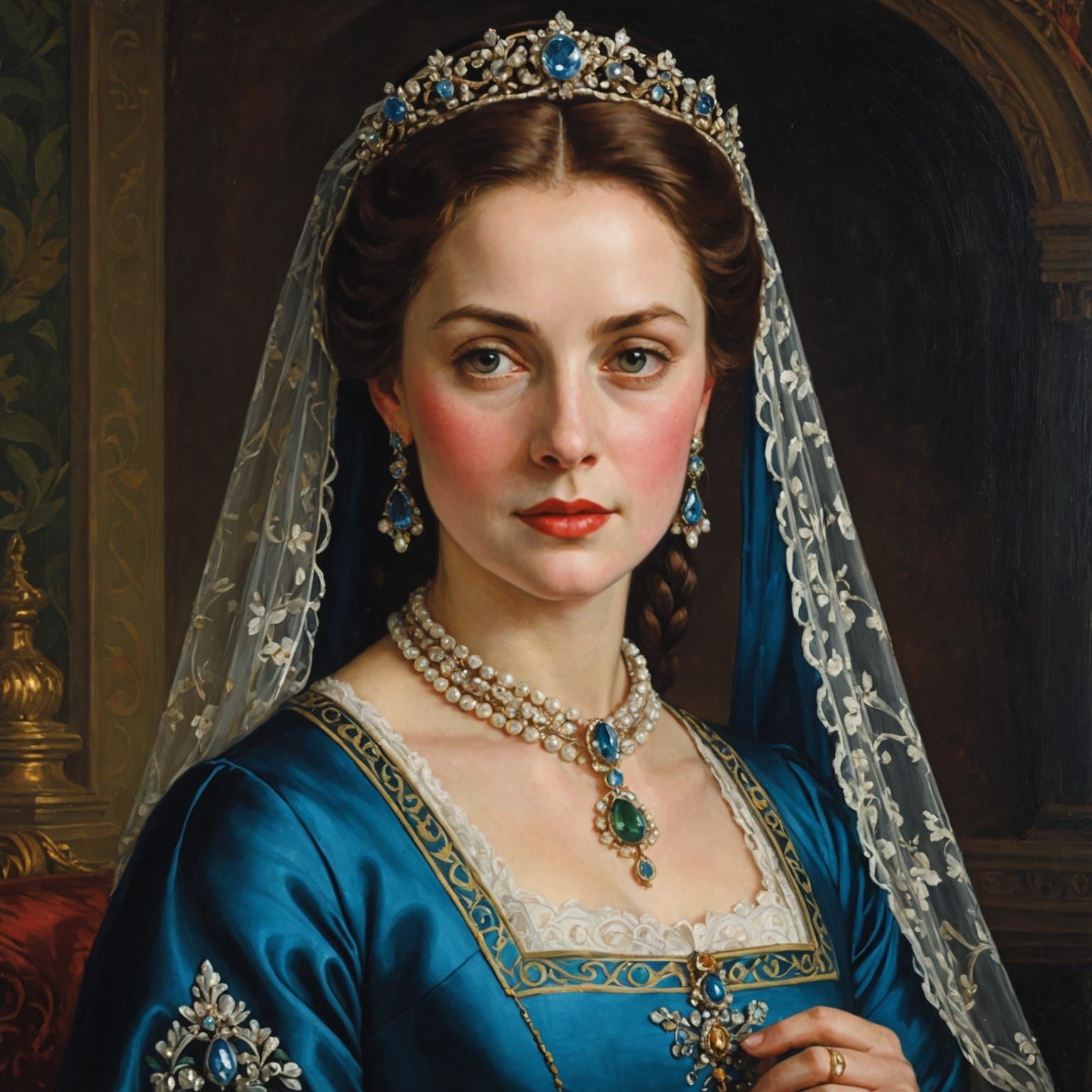 AI Interpretation of "Lady" in a Modern Style