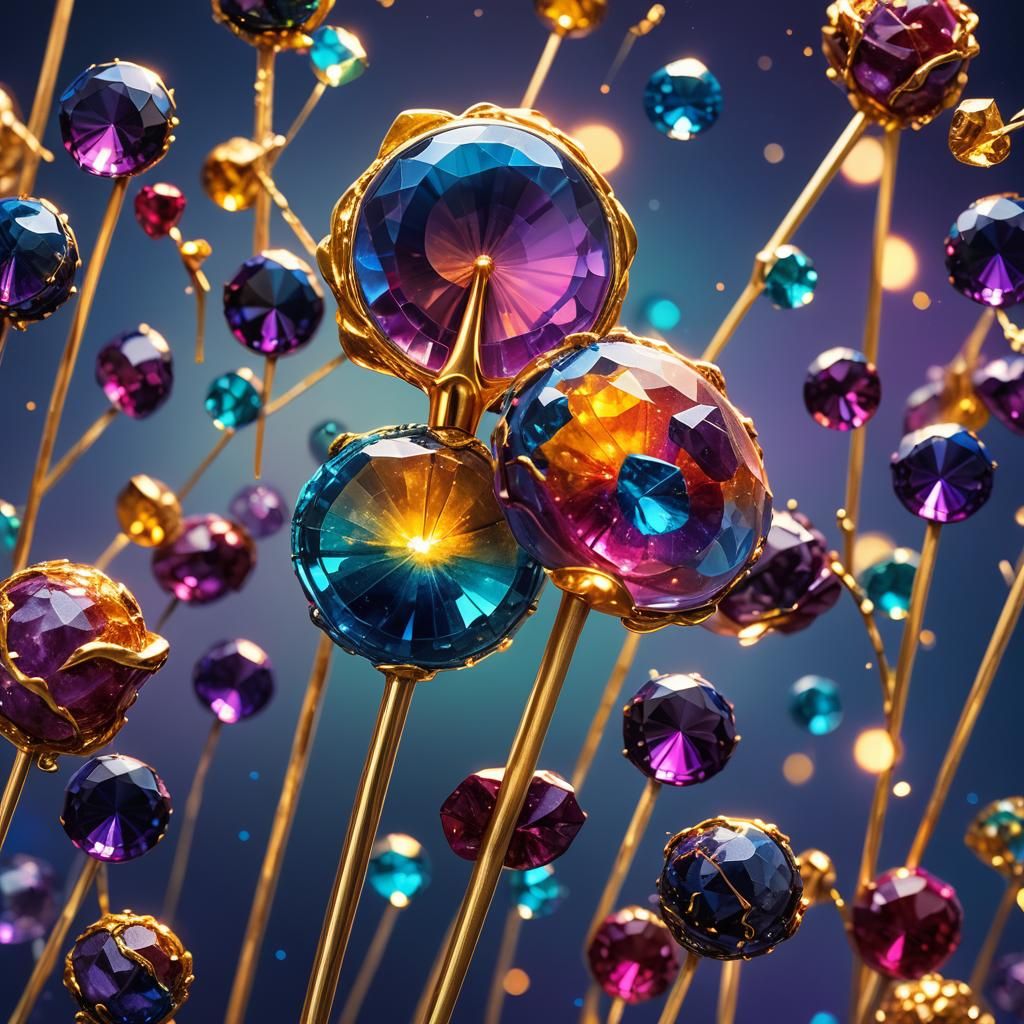 Gemstone Lollipop in Fantasy Concept Art