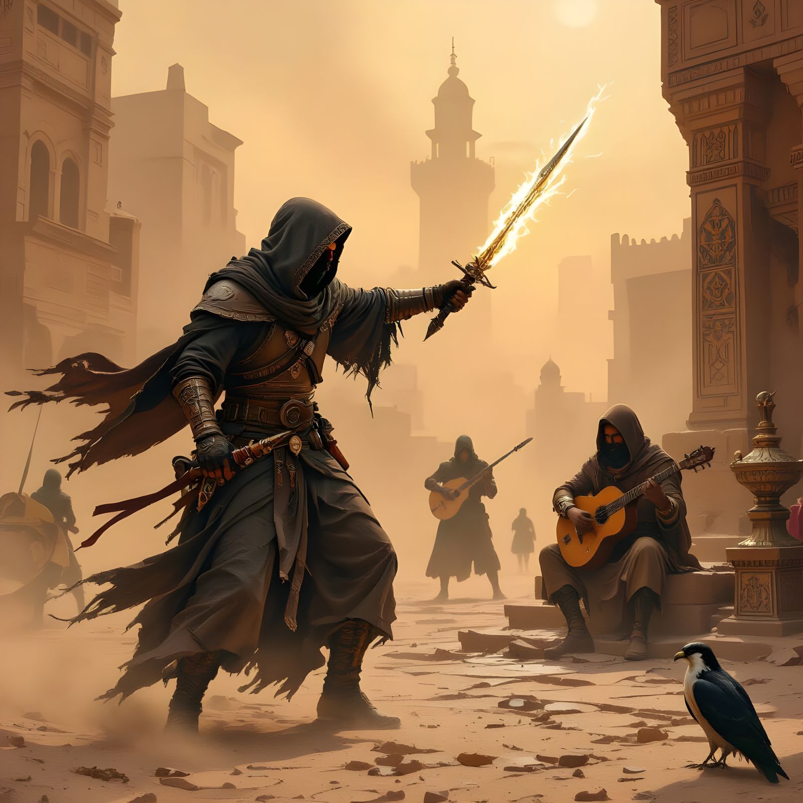 City of Brass: Thief and Automaton in Noir Style
