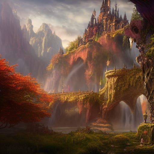 Fantastical Fairy Tale Concept Art