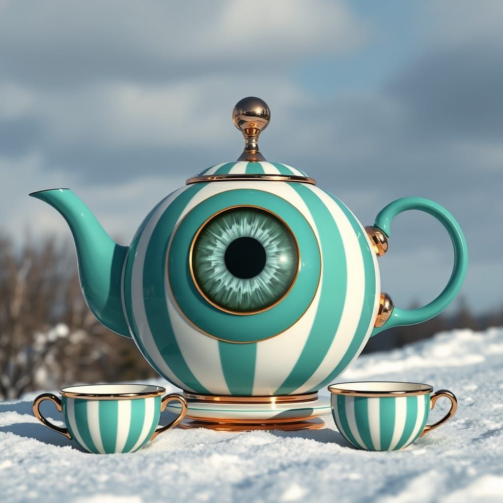 red eye tea is hot, green eye tea is ready