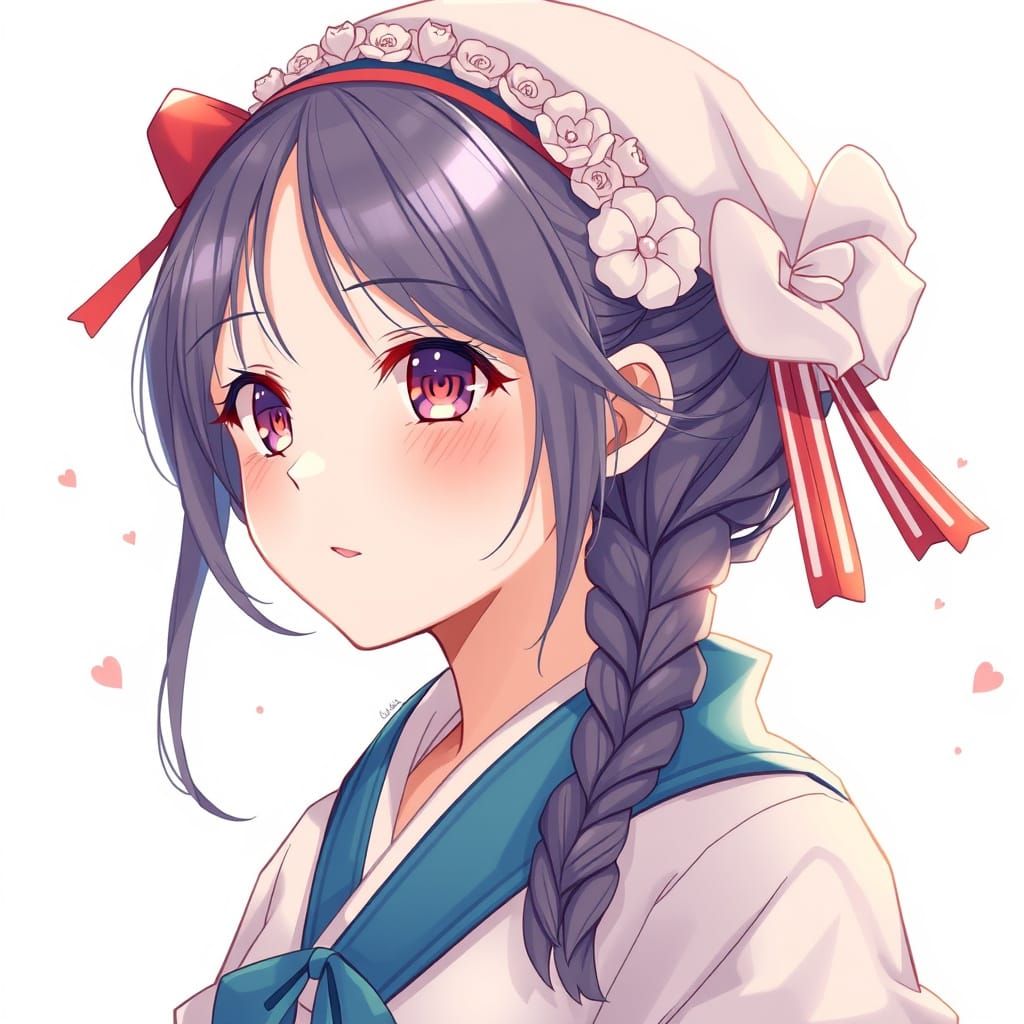 Hyperdetailed 8K Kawaii Art of Womanhood