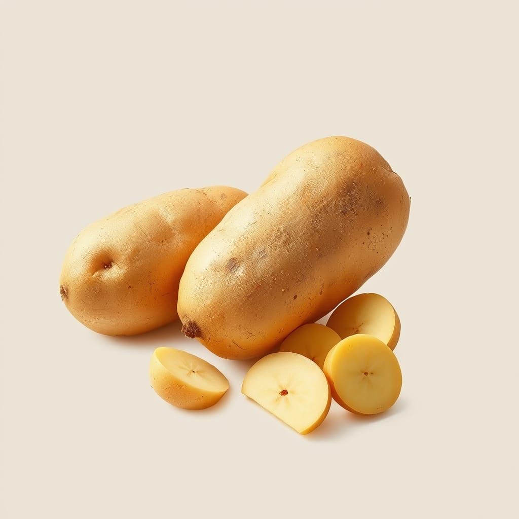 Abstract Concept Represented with Potatoes