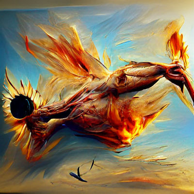 Icarus's Fall: A Tragic Descent