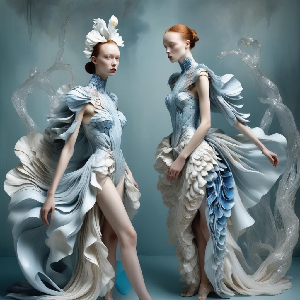 Surreal Fashion Fusion Inspired by Artistic Masters