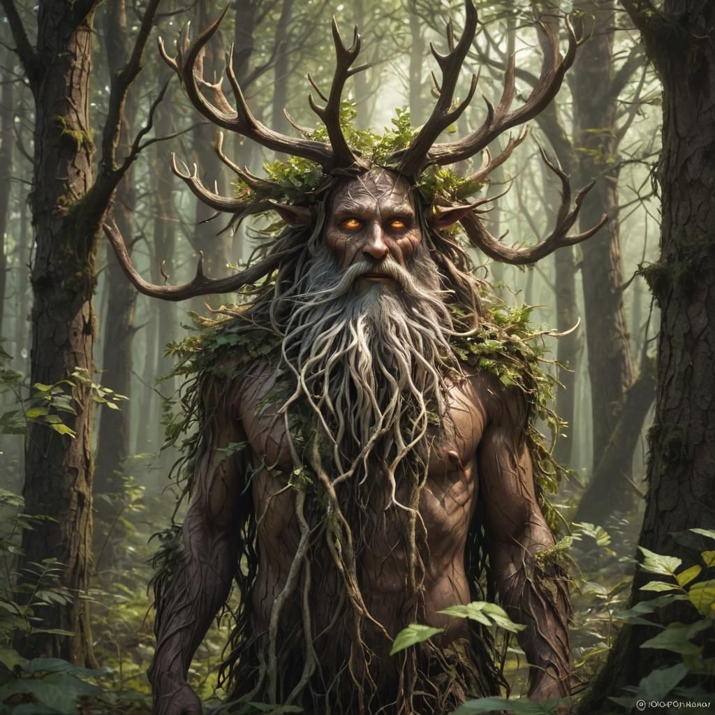Leshy Emerging from the Forest