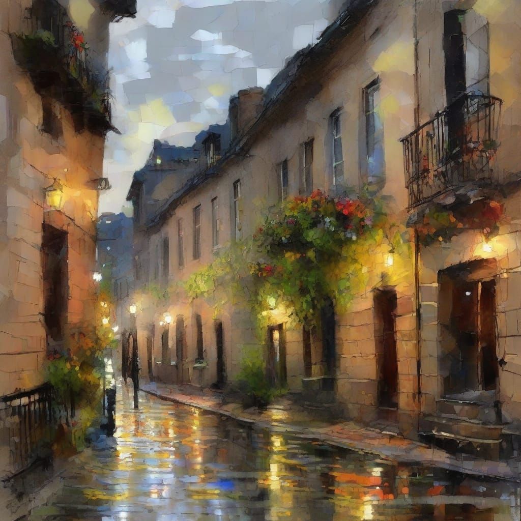 Olor a calle mojada.