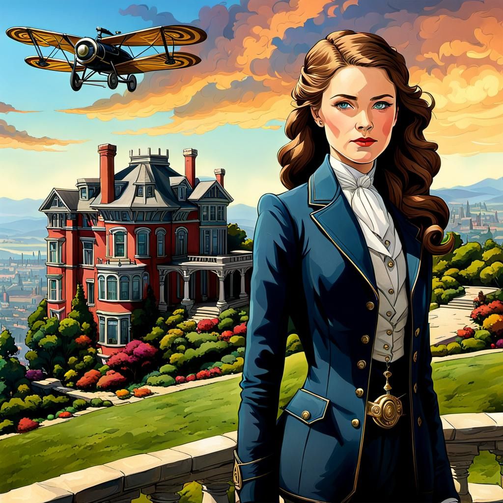 Young Centurian Agent with Gadgets, Circa 1910