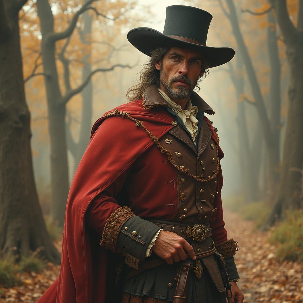 Realistic Portrait of a Smiling Man in Digital Art